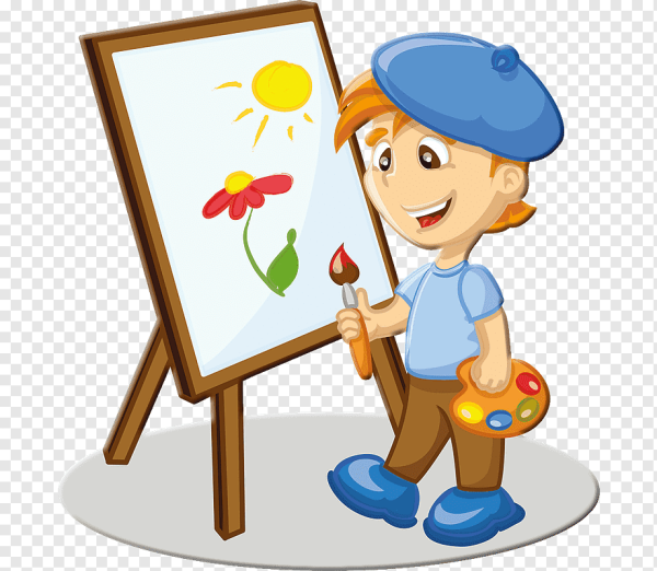 Юный художник