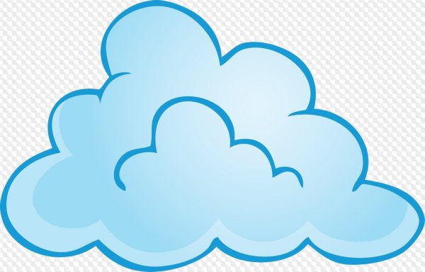 Облако с капельками