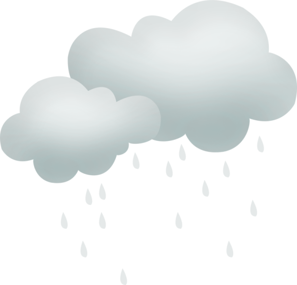 Дождь мультяшный