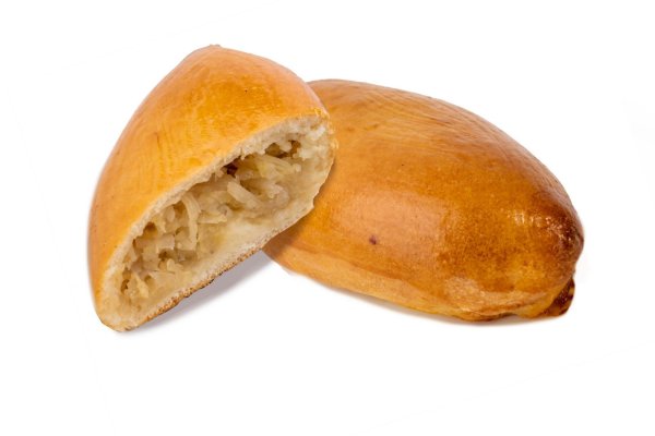 Пирожки печеные с капустой