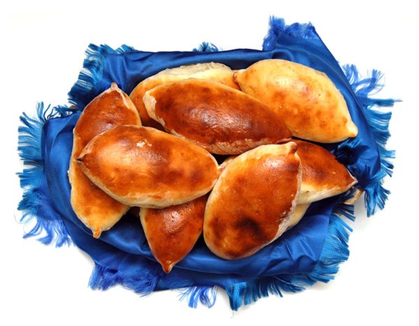 Тарелка с пирогами