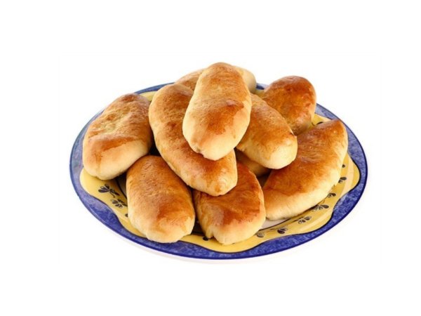 Тарелка с пирогами