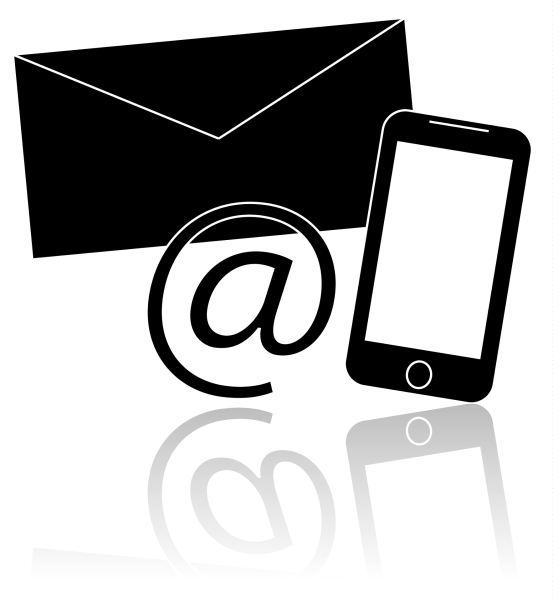 Значок телефона и почты