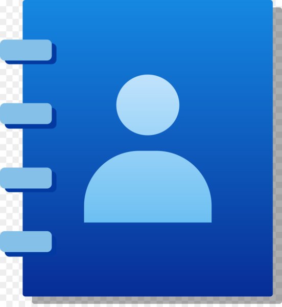 Контактная информация значок