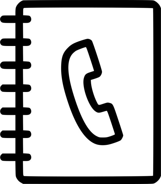 Иконки контактных данных