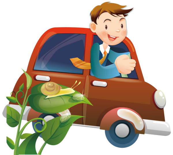 Водитель мультяшный