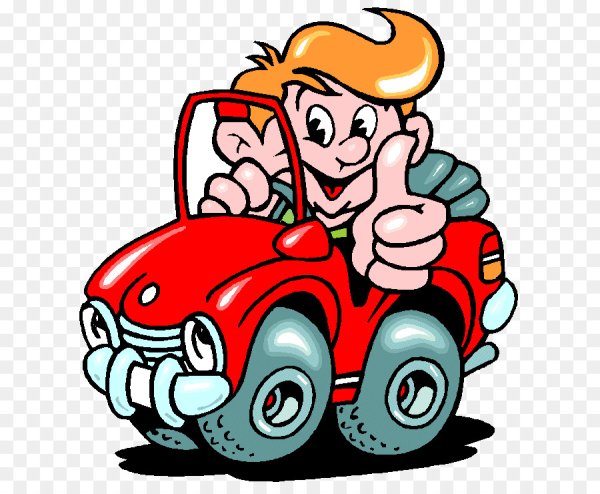 Водитель мультяшка