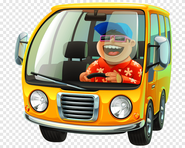 Шофер мультяшный