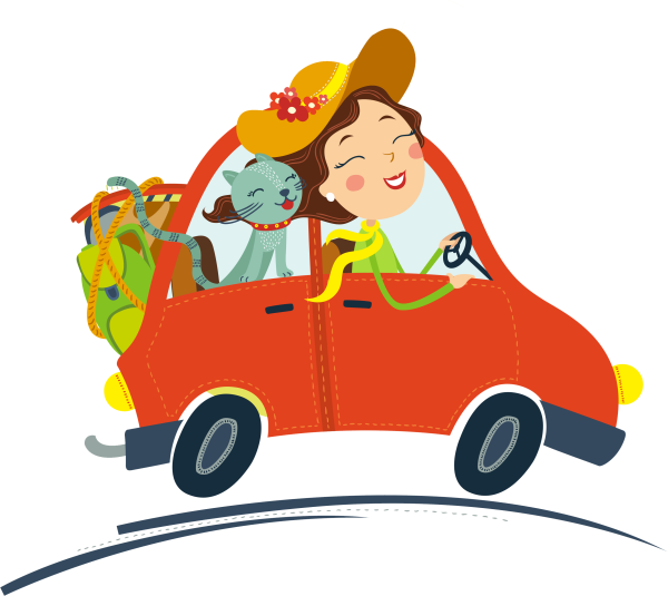 Шофер мультяшный