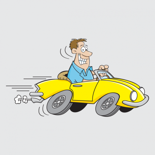 Прикольный водитель