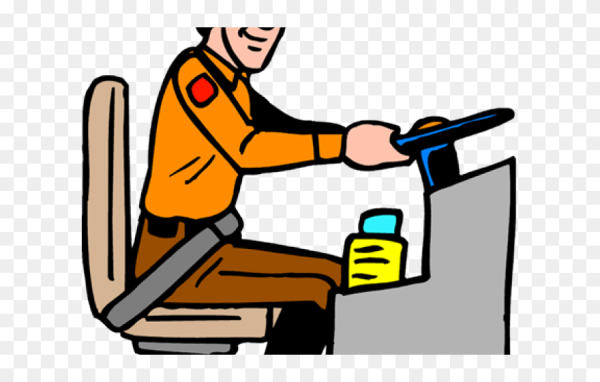 Шофер мультяшный