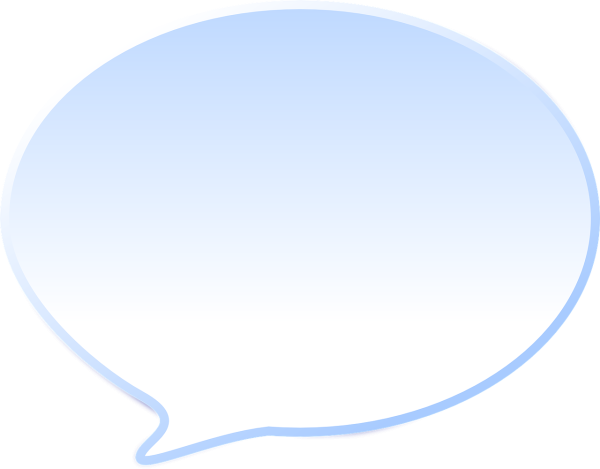 Облако для текста на прозрачном фоне