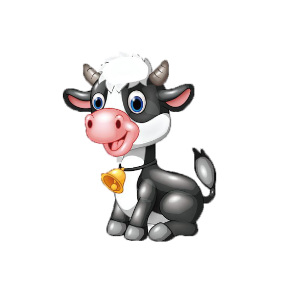 Бычок мультяшный