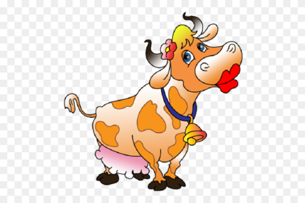 Смешные мультяшные коровы