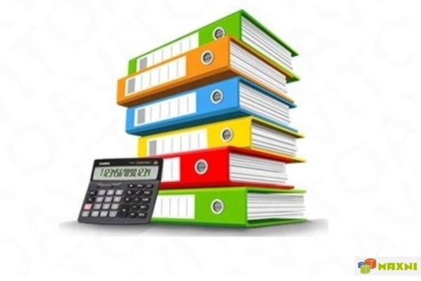 Бухгалтерия на прозрачном фоне