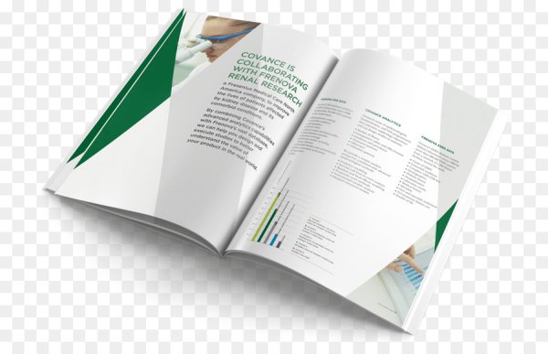 Буклет открытый