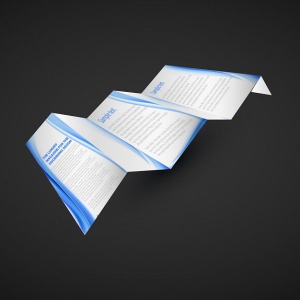 Векторные брошюры