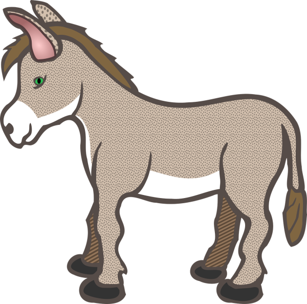 Осленок рисунок