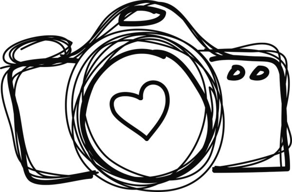 Фотоаппарат с сердцем