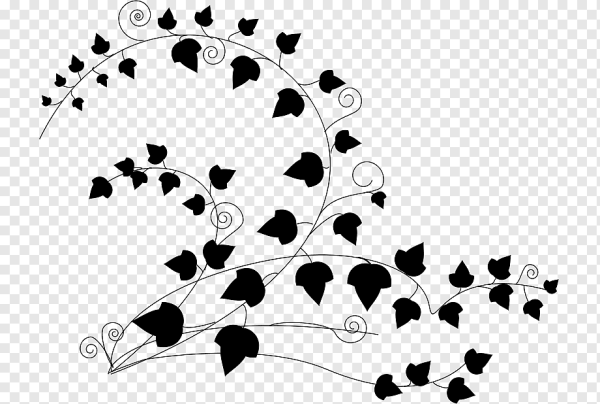 Вьюн силуэт