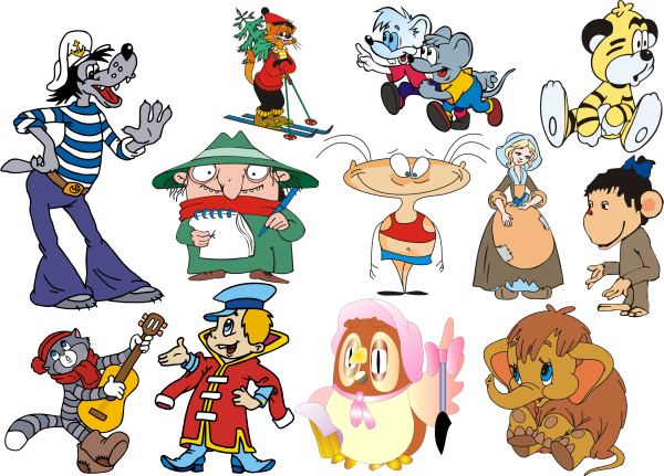 Сказочные герои Уолт Дисней