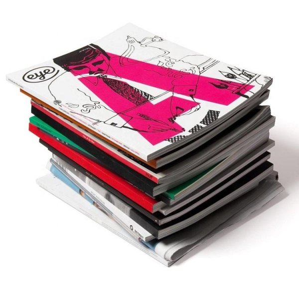 Глянцевые журналы стопка