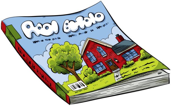 Детские журналы на прозрачном фоне