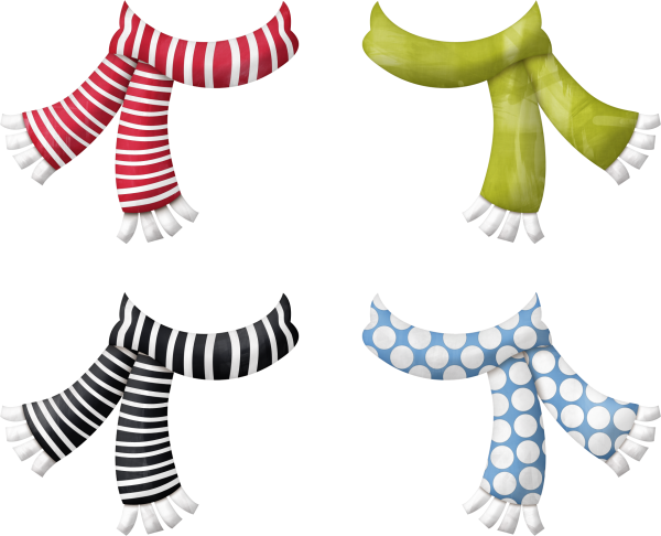 Шарфик для снеговика