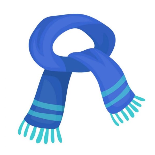 Одежда мультяшная шарф