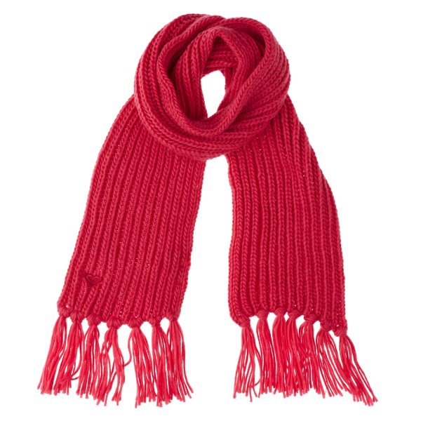 Шарф на белом фоне