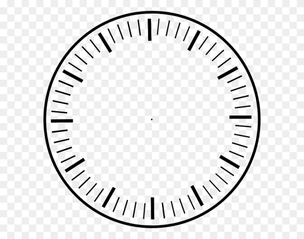 Пустой циферблат для часов