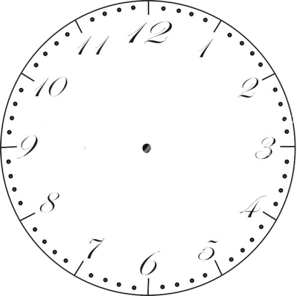 Циферблат часов