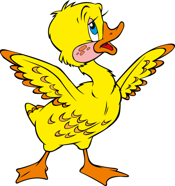 Утенок мультяшный