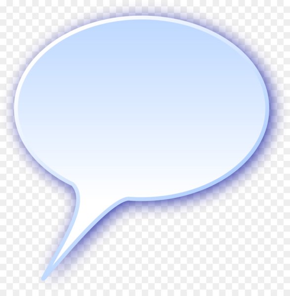 Облачко для текста на прозрачном фоне