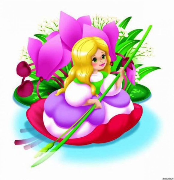 Сказочные персонажи Дюймовочка