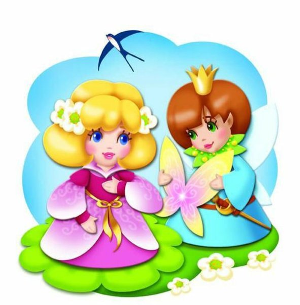 Сказочные персонажи Дюймовочка