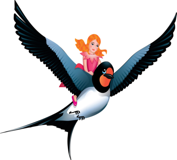 Дюймовочка и Ласточка