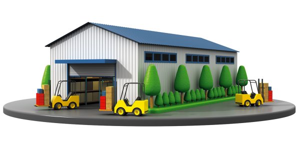 Склад иллюстрация