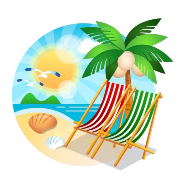 Лето клипарт