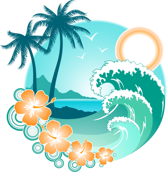 Векторная Графика море