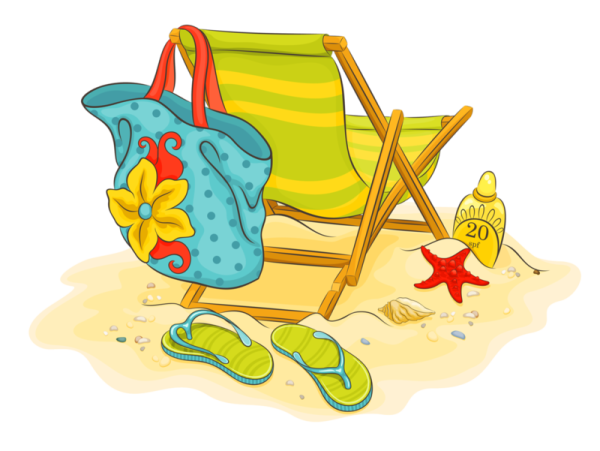 Пляж на прозрачном фоне