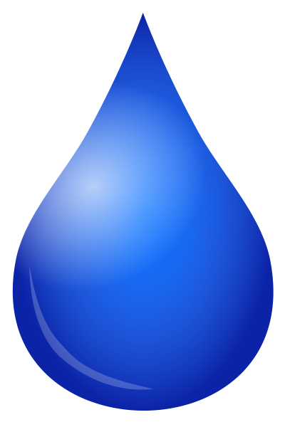Синяя капля