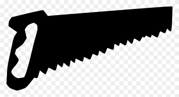 Пила силуэт