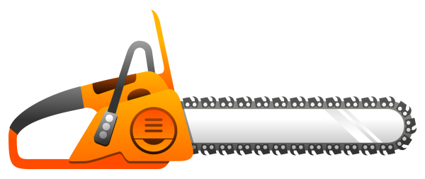 Бензопила vector