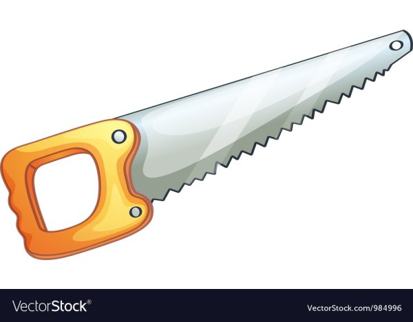 Пила рисунок для детей