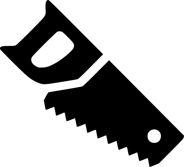 Пила силуэт