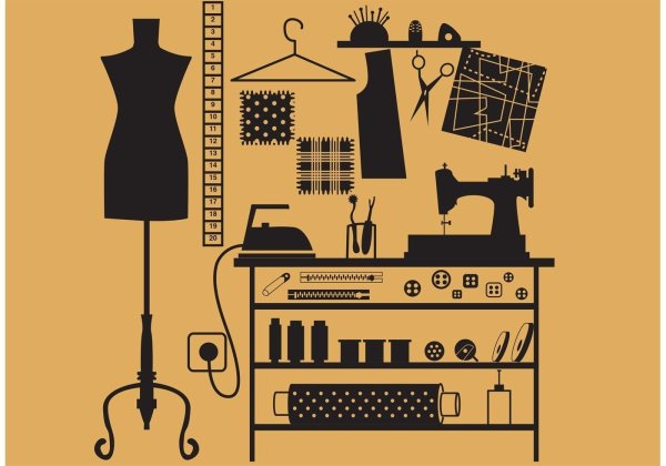 Вывеска швейной мастерской