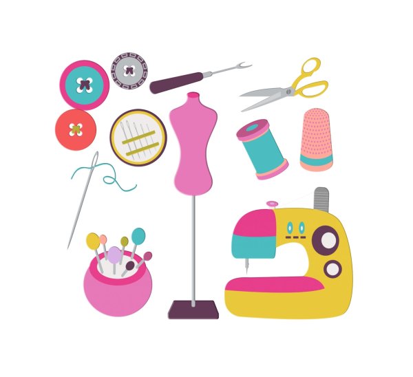 Швейные принадлежности для кройки и шитья