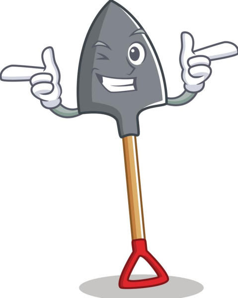 Лопата логотип