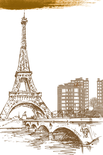 Векторная Графика Париж